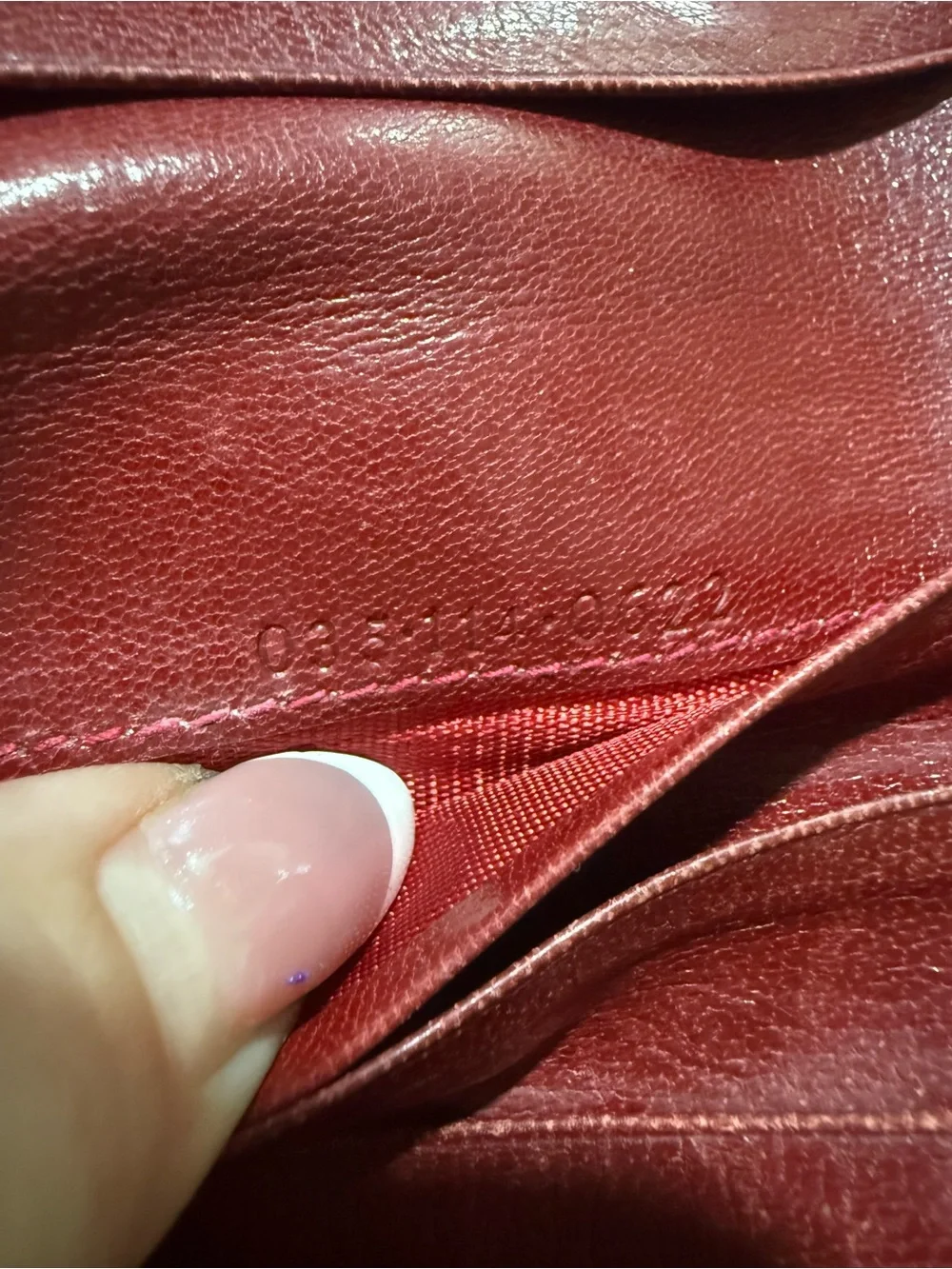 Vintage Gucci Black Red Leather Wallet Bifold Snap Coin Purse Italy Authentic
